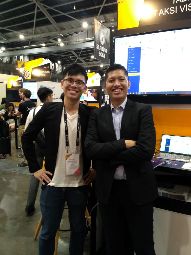 SFF2019 Singapore Fintech Festival TADA Booth representatives