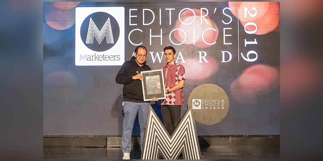 Marketeers Editor's Choice Award 2019
